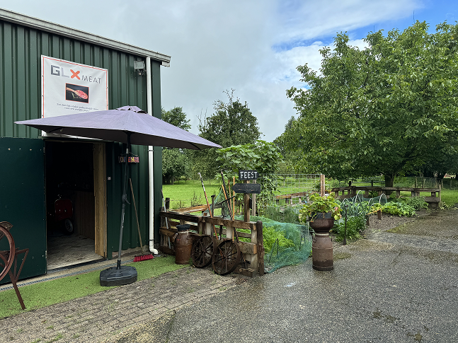Voorkant van een boerderijwinkel